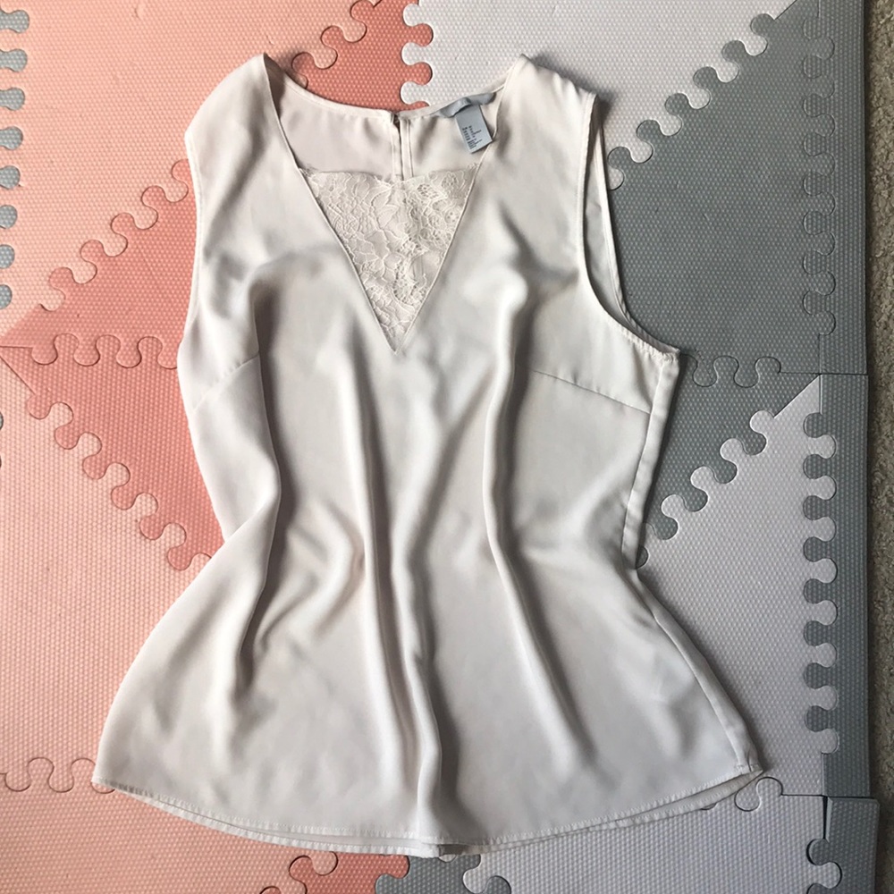H&M | Cream Blouse